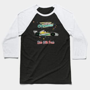 Racing Car F1 W14 Silver Baseball T-Shirt